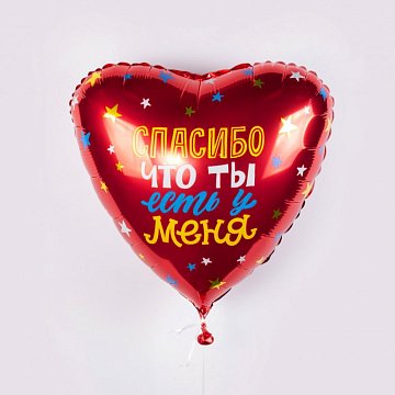 Воздушный шар «Спасибо что ты есть у меня»