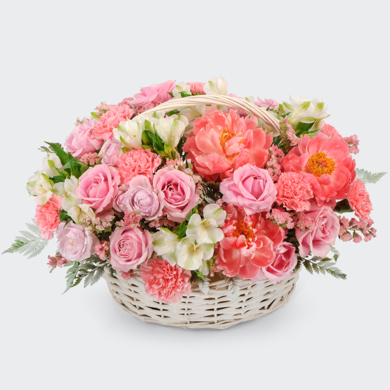 Букет в корзине Летнее удовольствие