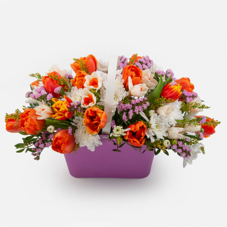 Букет в коробке Свет надежды