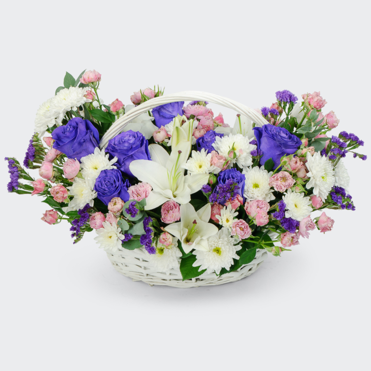 Букет в корзине Лунный ветер