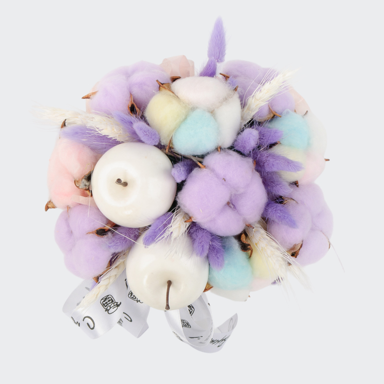 Цветы в коробке Сиреневая волна