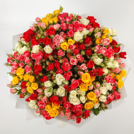 Букет роз 50 первых поцелуев + Десерт в ПОДАРОК!