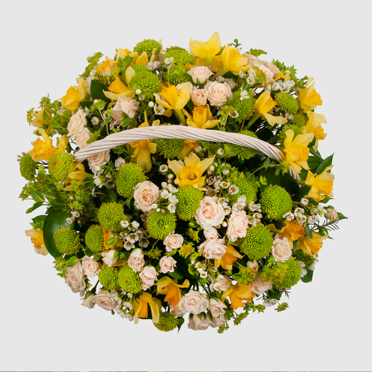 Букет в корзине Сияние весны