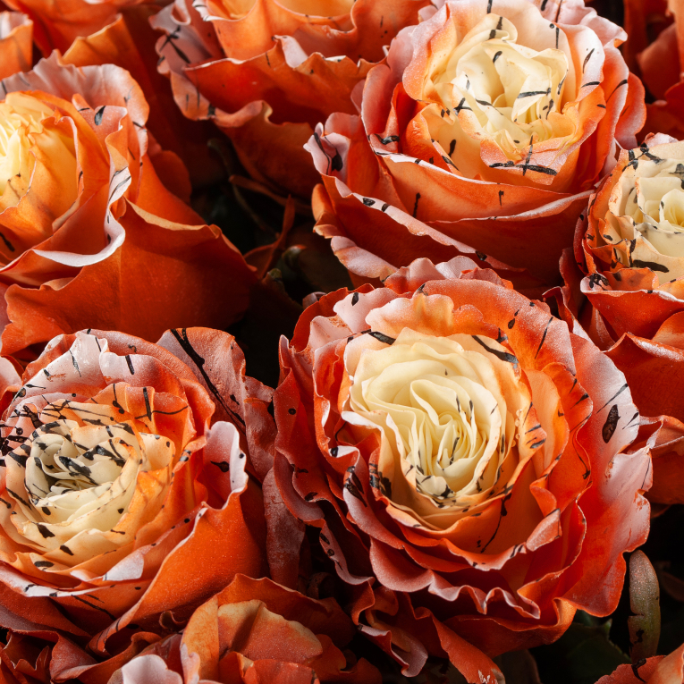 Букет 35 роз Золотые мгновения