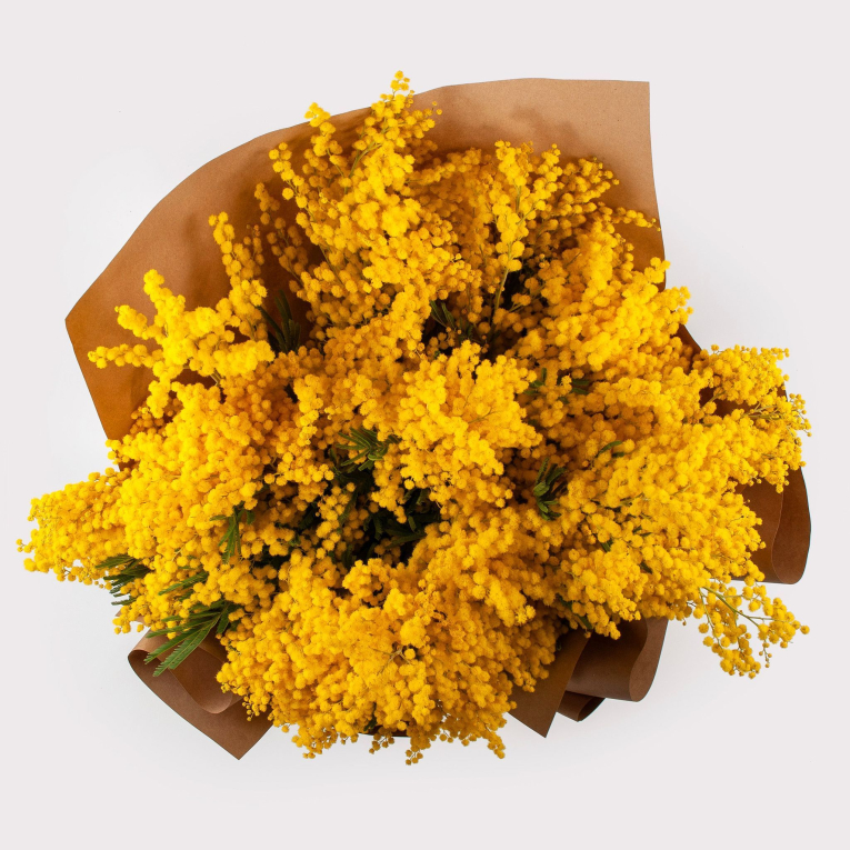 Букет мимозы Теплые объятия (макси)