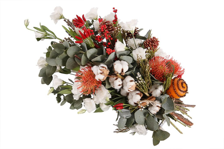 Букет Серебряные сани