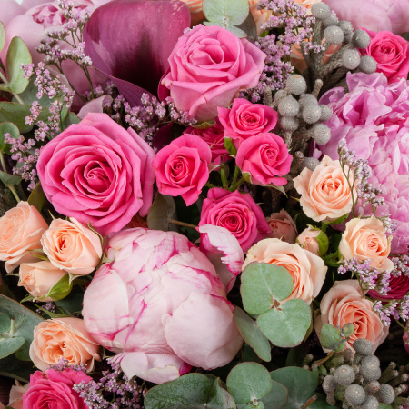 Букет Легкий румянец