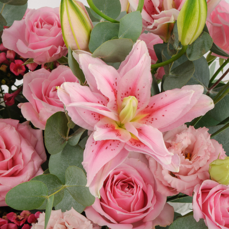 Букет в коробке Классический роман