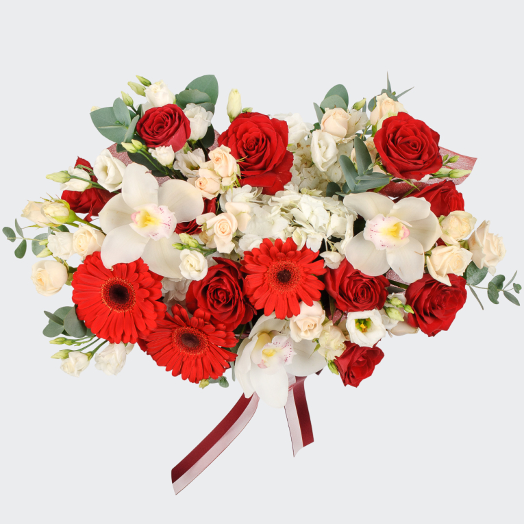 Букет в коробке Один прекрасный день