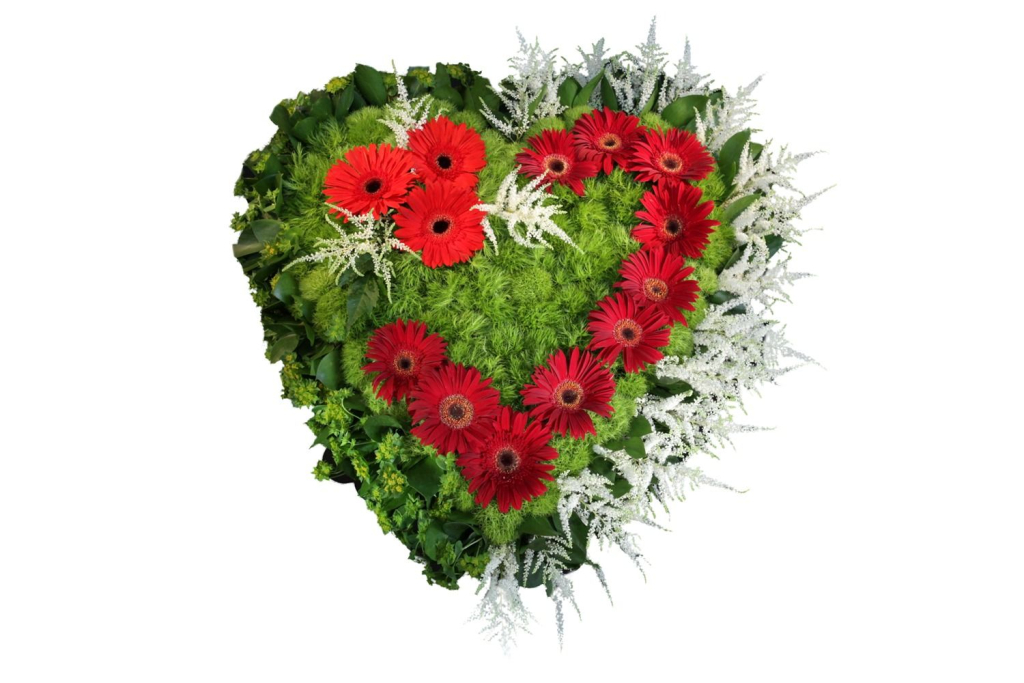 Букет Сердце зеленое