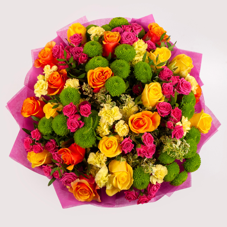 Букет Горячий поцелуй