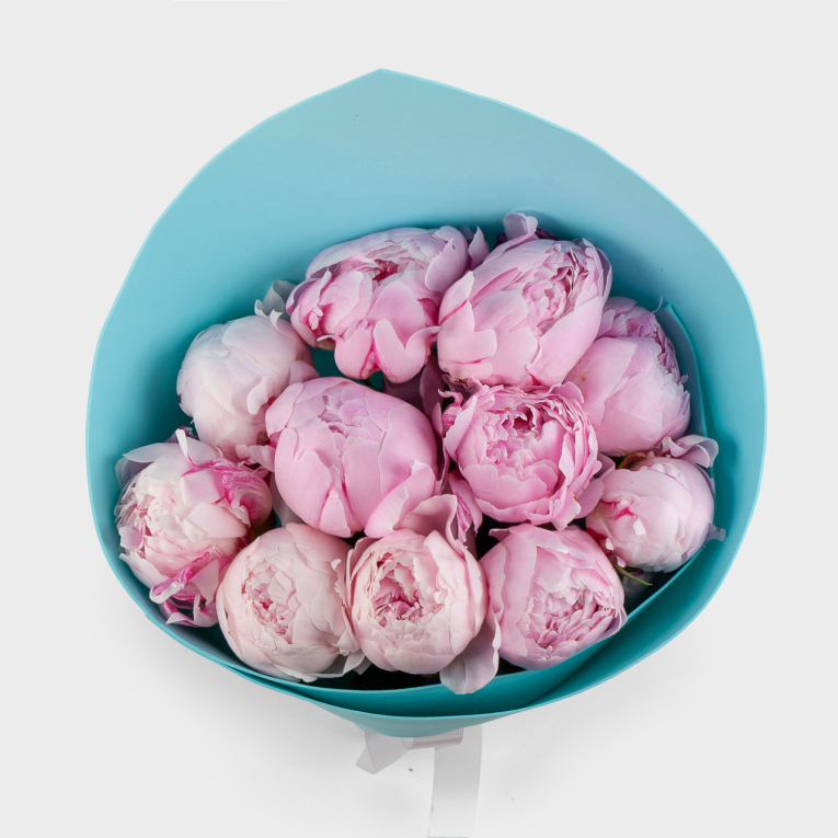 Букет из 11 пионов Светлые чувства