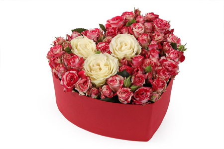 Букет Мария-Антуанетта в коробке