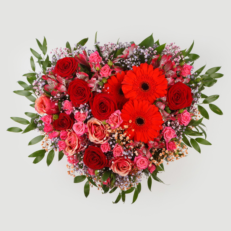 Композиция в коробке Тет-а-тет