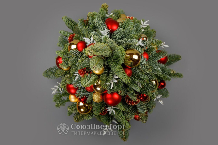 Композиция в кашпо Лесная красавица