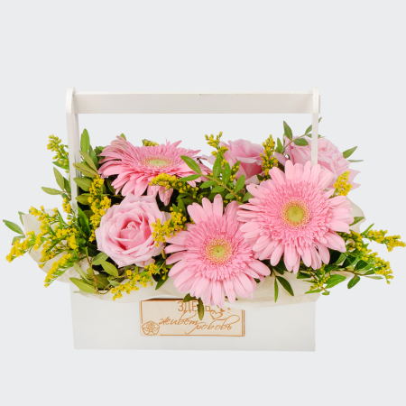 Букет в ящике Море грез