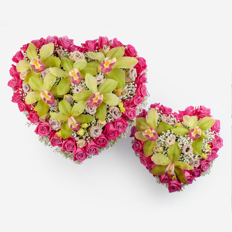 Комплект Сердце тропиков