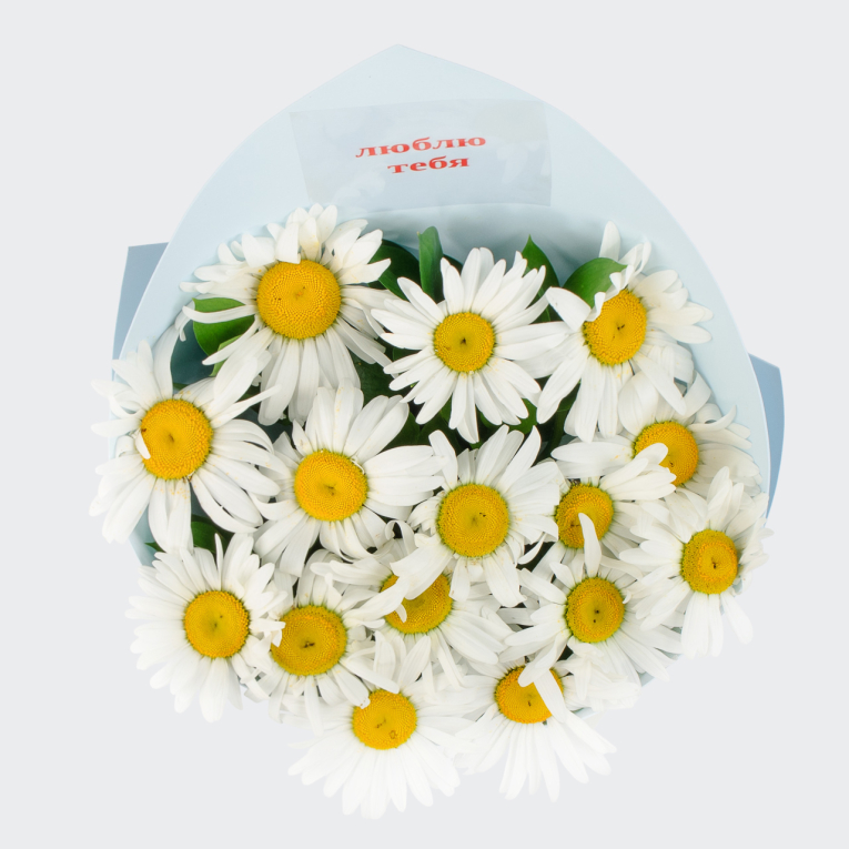 Букет ромашек Любовь и лето