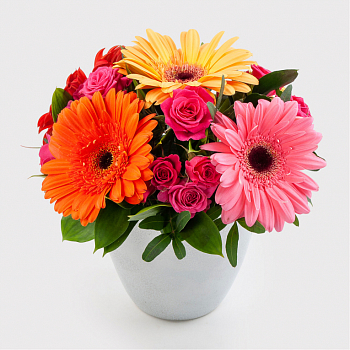 Композиция в кашпо Радужный мост