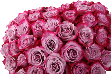 Композиция Оттенки любви в коробке-сердце