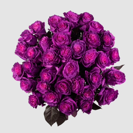 Букет 35 роз Лунный рассвет