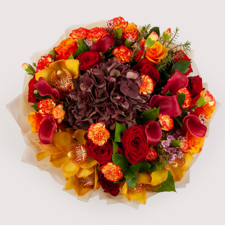 Букет Пылкие объятия