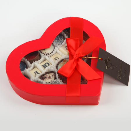 Набор конфет «Любимой» (450 г), сердце