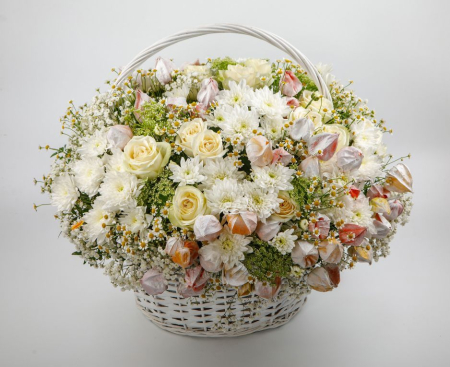 Букет в корзине Богиня рассвета