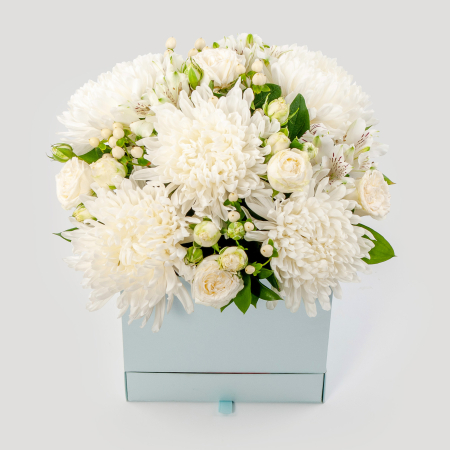 Букет в коробке Сахарное облачко