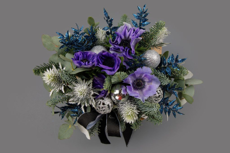 Композиция в кашпо День чудесный