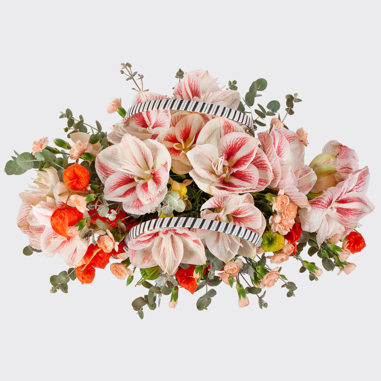 Букет в корзине Светлое зеркало