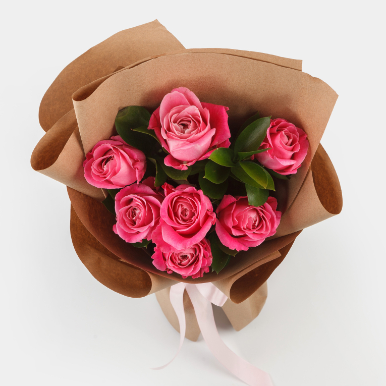 Букет роз Розовая мечта