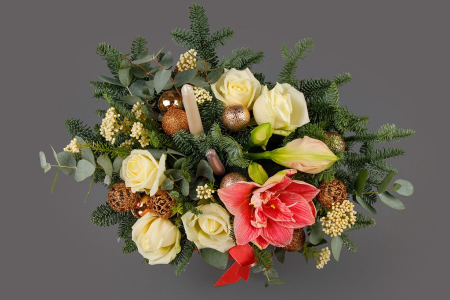 Букет в коробке Праздник для двоих