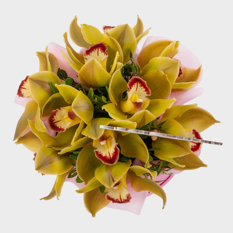 Букет в коробке День солнечного света