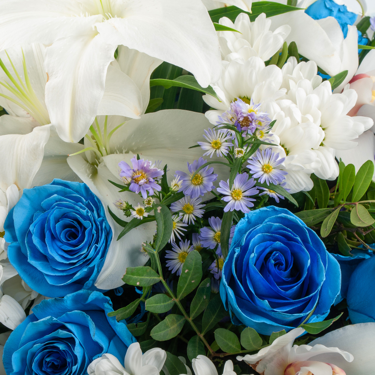Букет Небесная лазурь