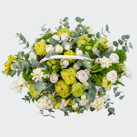 Букет в корзине Песня души