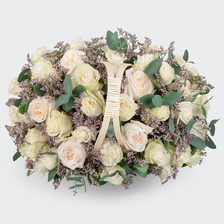 Букет в корзинке Вершины чувств