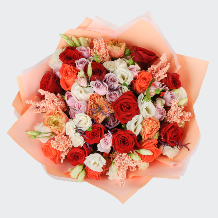 Букет Цветной калейдоскоп