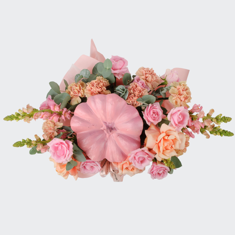 Композиция в тыкве Богатство чувств