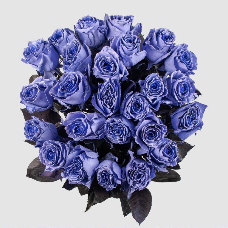 Букет 25 роз Сердце океана