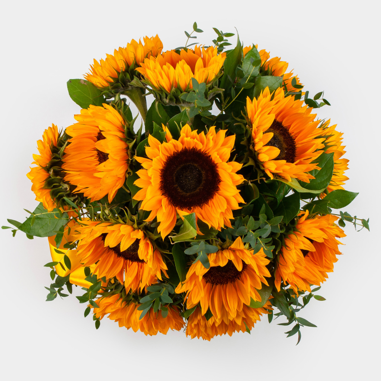 Букет в коробке Летнее золото