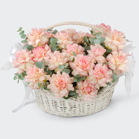 Розы в корзине Пробуждение Авроры