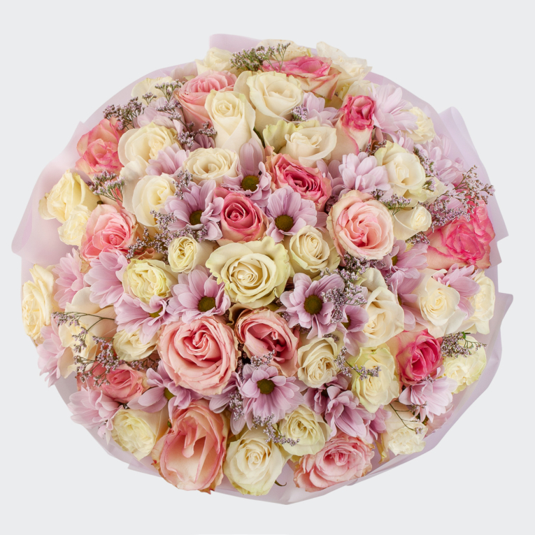 Букет Утренний румянец