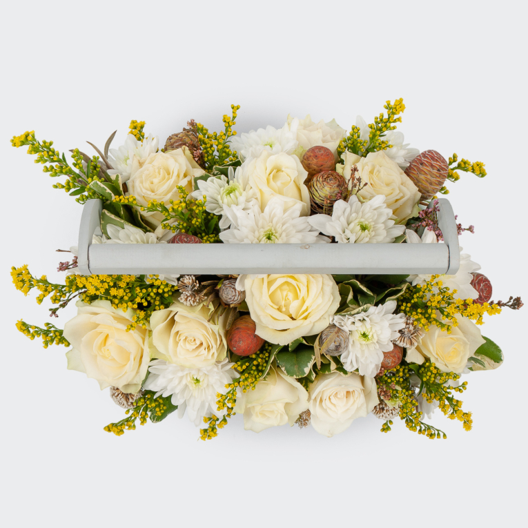 Букет в кашпо Восхитительный миг