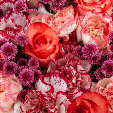 Букет Алые вспышки