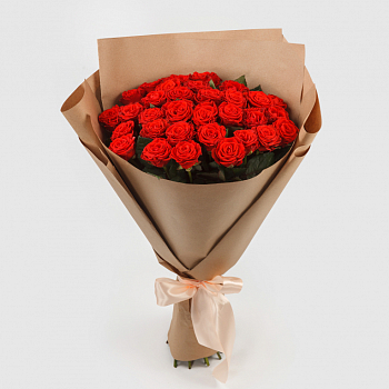 Букет из 35 роз Одной тебе