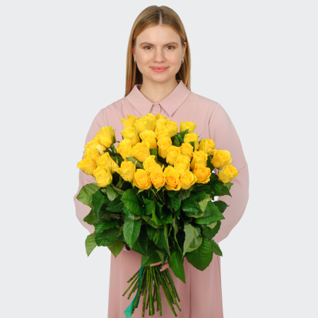 Букет 35 роз Илиос