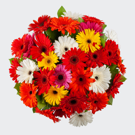 Букет с герберами Экспромт