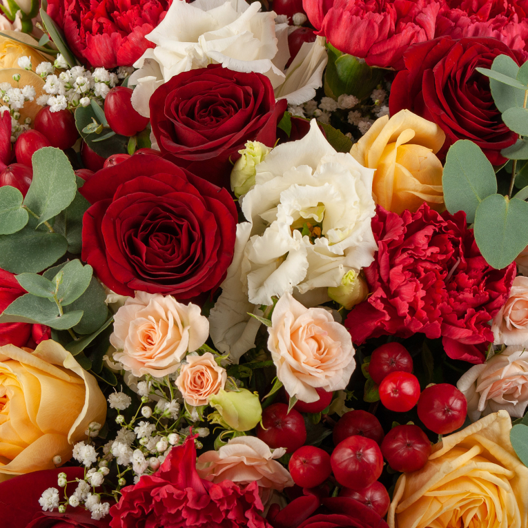 Букет Жаркие объятия