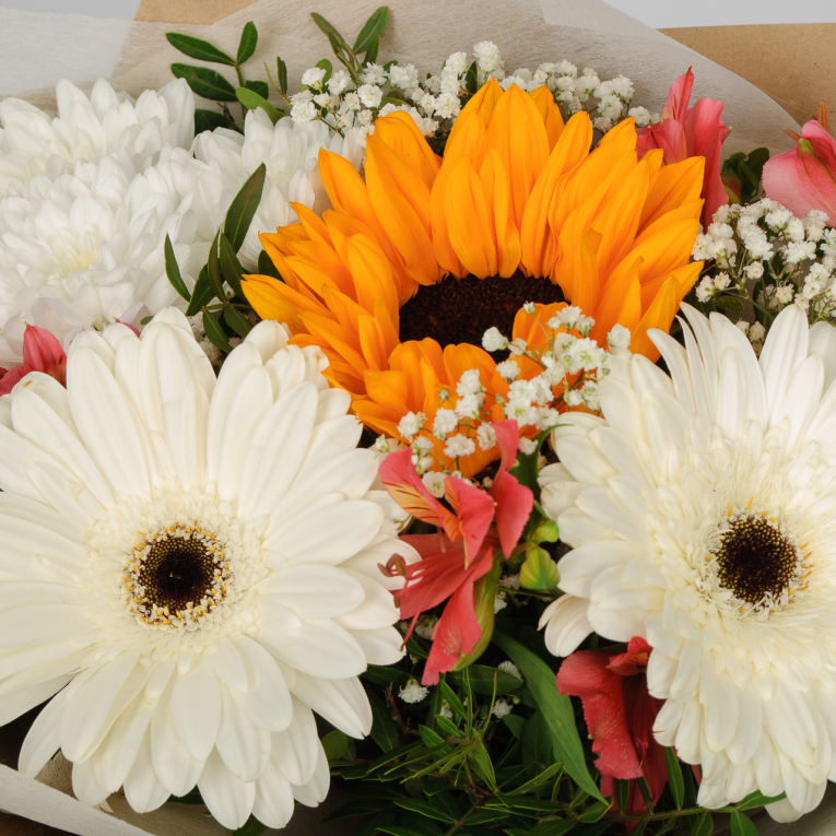 Букет Тепло в сердце